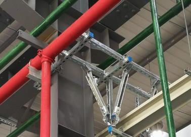 绥化该抗震支架的整体式支吊架结构协调性好
